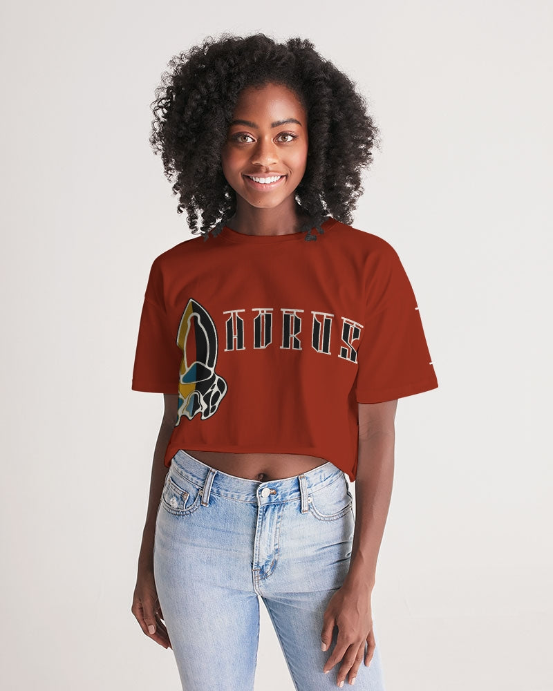 Horus Women's Lounge Cropped Tee