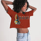 Horus Women's Lounge Cropped Tee