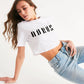 Horus Women's Cropped Tee